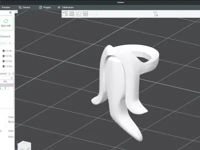 Custom3Dprint Minifigure Accessory - Minifigure Beard S1 - 03 3D print model
