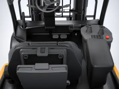 Forklift 3D model PBR