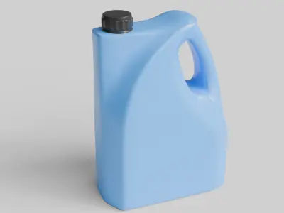 Plastic Bottle or Gallon 02 3D model