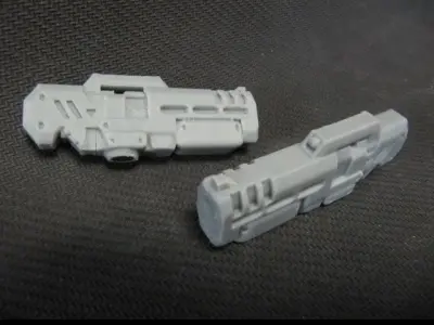 CHIBI-TECH SD - MK-VII PEACEKEEPER SOLO 3D print model