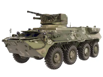 BTR 3E 2002 3D model
