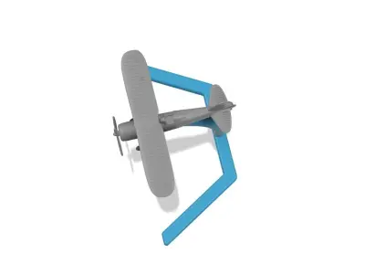 Fiat CR42 Falco - Scala 1-200 3D print model