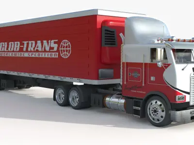 Freightliner FLT 8664 3D model