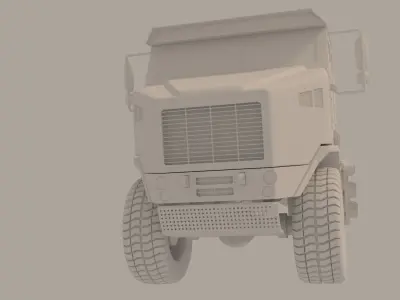 Hets M1070 truck 3D model