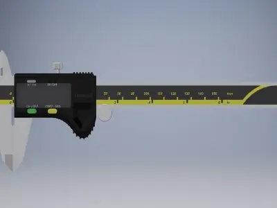 Mitutoyo Digital Caliper 3d model 3D model