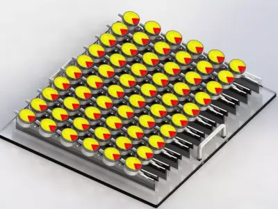 DIAL GAUGE SLOT TRAY Free 3D model