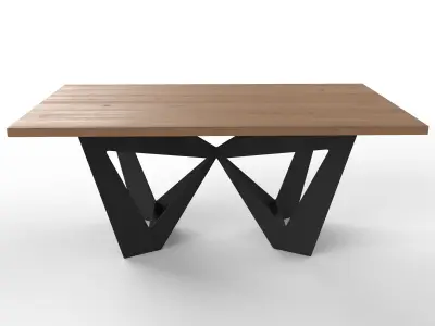 Quinn table 3D model