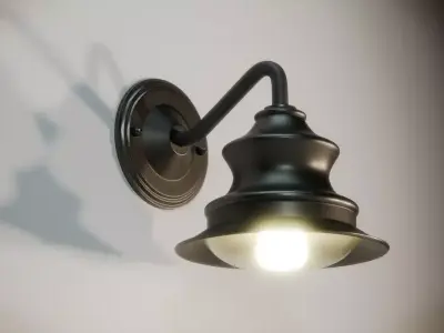 Lamp outdoor 01 Free 3D model