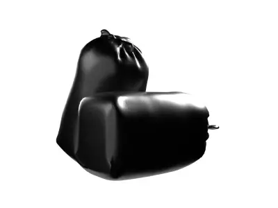 Stuff sack Free low-poly 3D model