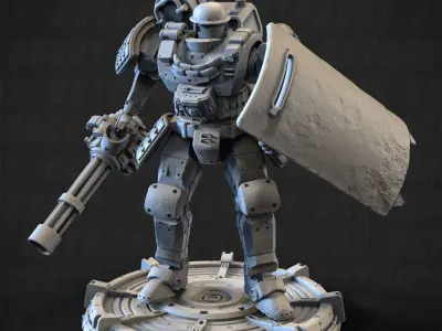 Drake Poseable 100mm Set 3D print model