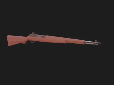 Weaponies - M1 Garand Low-poly 3D model