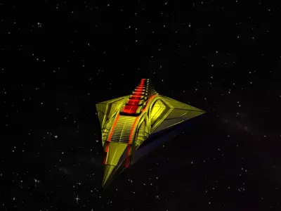 My spaceship Free 3D model