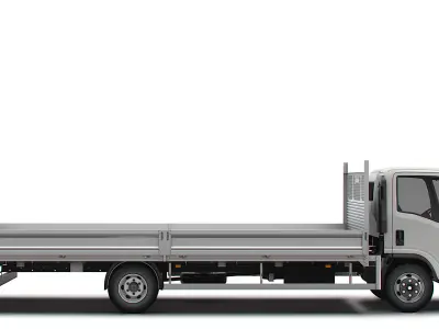 Isuzu Elf Rigid body truck 2024 3D model