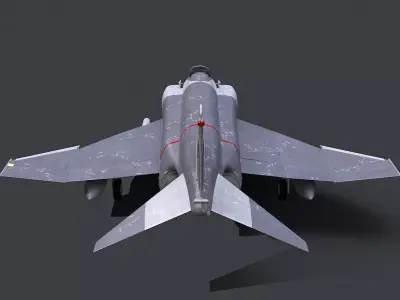 Turkish F-4E 3D model