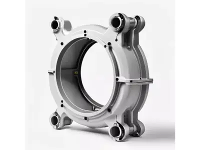 Industrial Factory Pump Housing for 3D print 3D model