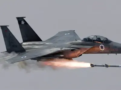 McDonnell Douglas F-15E Fully-Rigged and Animated With Weapons Low-poly 3D model