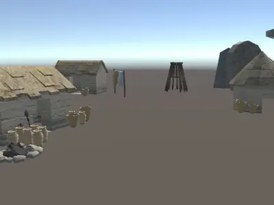 primitive package 3D model