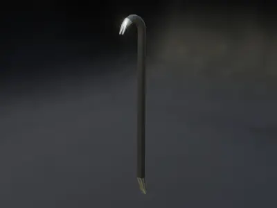 crowbar Low-poly 3D model order