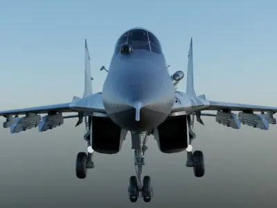 Mig-29 Fighter Jet 3D model