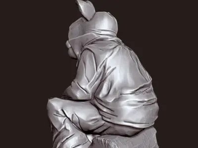 Homeless Mickey 3D print model