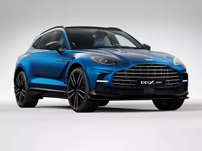 2023 Aston Martin DBX707 3D model