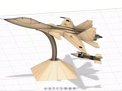 war plane 3D print model
