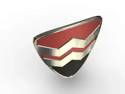 hafei logo 3D model