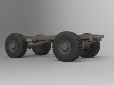 Chassis 4x4 3D model