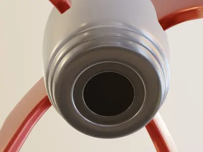 Rocket ship 3D model purchase