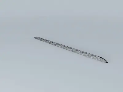 Royal RailTorpedo Free 3D model purchase