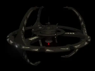 SCI-Fi DeepSpace StarTrek 3D model