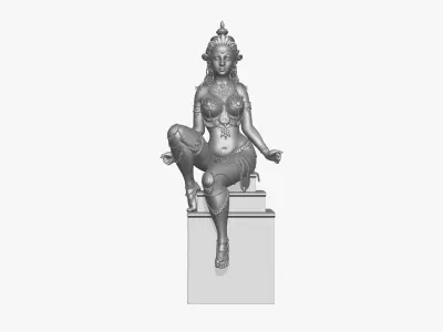Woman statue 3D print 3D print model