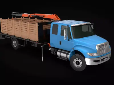 Durastar Self Loader Truck 3D model