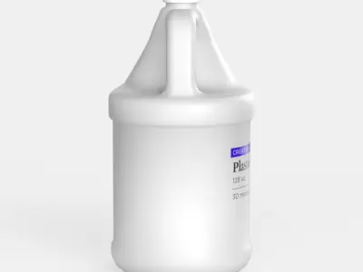 Plastic Gallon Utility Jug 3D model