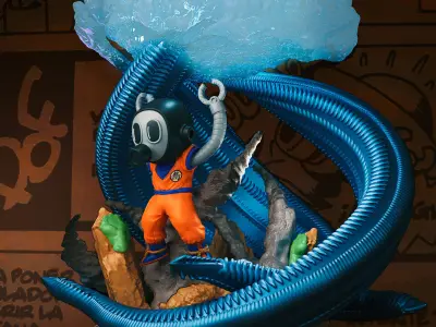 Tori genkidama akira toriyama 3D print model purchase