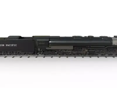 UP 4000 - Big Boy Steam Locomotive 3D model