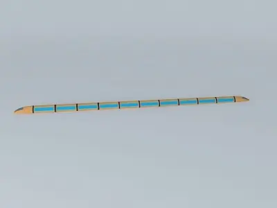 Royal RailTorpedo P2 Free 3D model