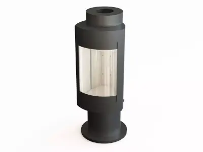 Fireplace 06 3D model purchase