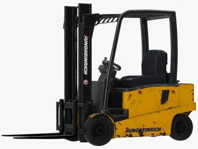 Forklift Jungheinrich 03 3D model