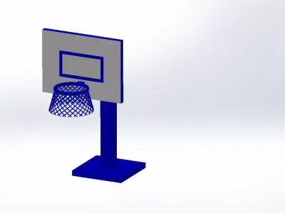  basketball hoop 3D model purchase