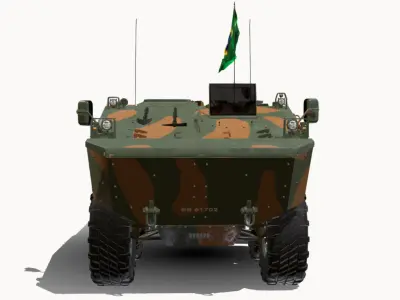 iveco guarani ambulancia 3D model