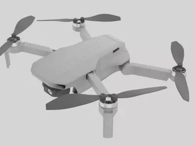 DJI Mini 2 3D model get