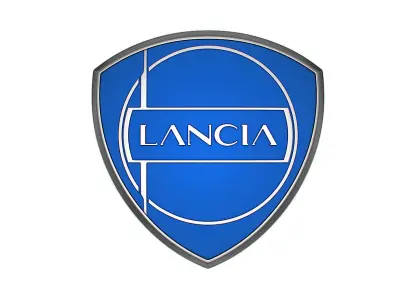 lancia logo 3D model by Sergey
