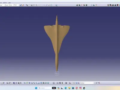 concorde 3D model purchase