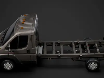 Ram Promaster Chassis Truck Single Cab 4035 WB 2019 3D model