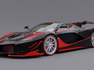 Ferrari FXX K Evo 3D model