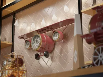  decorative plane 3D model