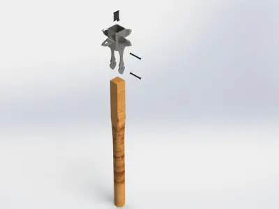 WG 7013 - Mace v4 Low-poly 3D model purchase