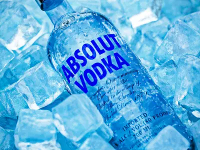 Absolut vodka 3D model