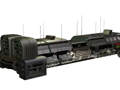 mantis Spaceship 3D model